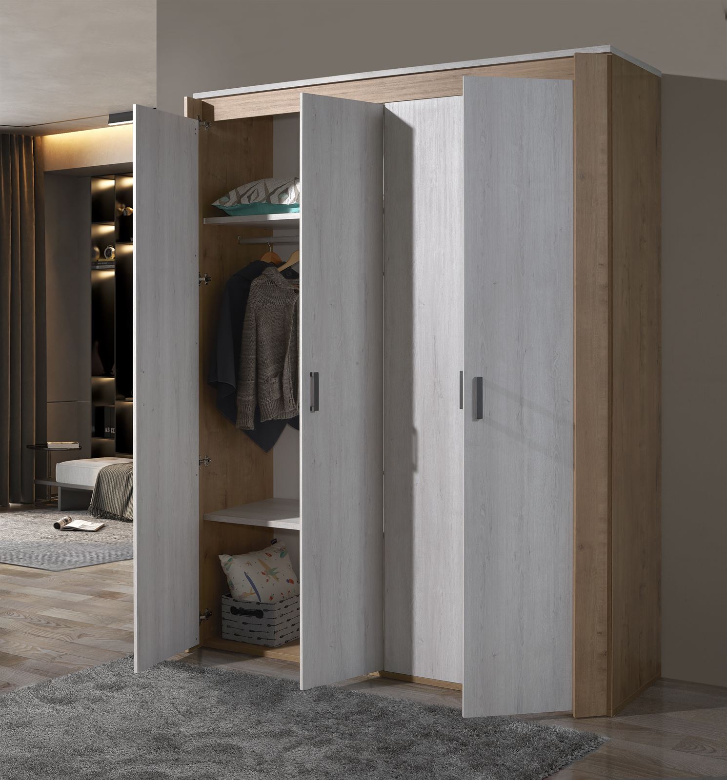 Armario 4 puertas - Imagen 1