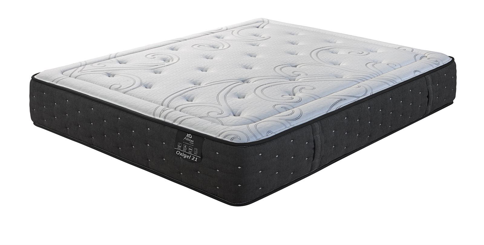 Colchón HR confort Active carbono+viscogel - Imagen 1