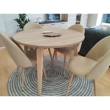 Mesa salón-cocina redonda - Imagen 1