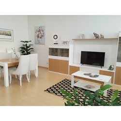 Salón lacado en blanco - Imagen 1