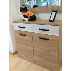 Zapatero con 2 cajones y puertas - Imagen 1