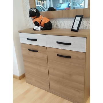 Zapatero con 2 cajones y puertas - Imagen 1